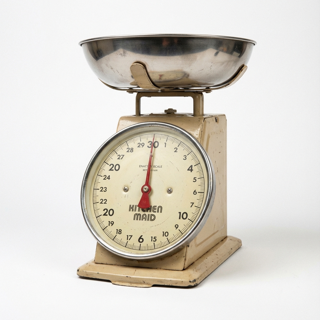 Retro Kitchen Scale