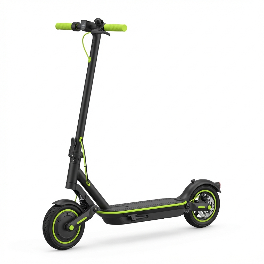 Electric Scooter Black/Green