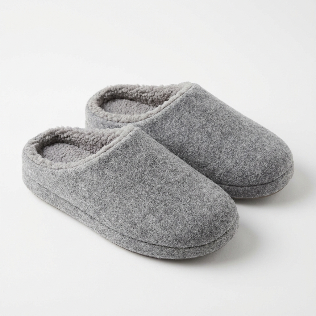 Comfy Home Slippers (Grey)